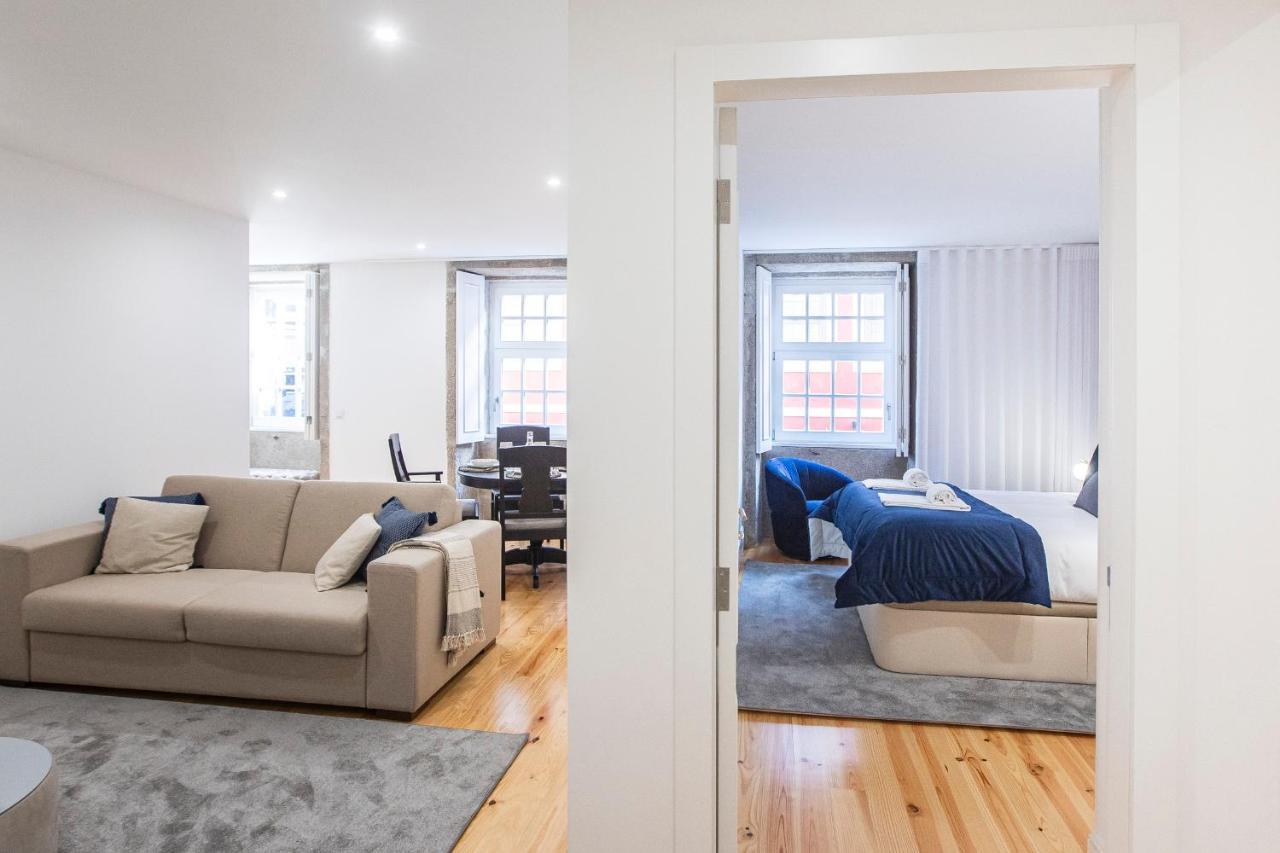 Elegant Downtown 1Br Flat W/ Ac By Lovelystay Porto Buitenkant foto