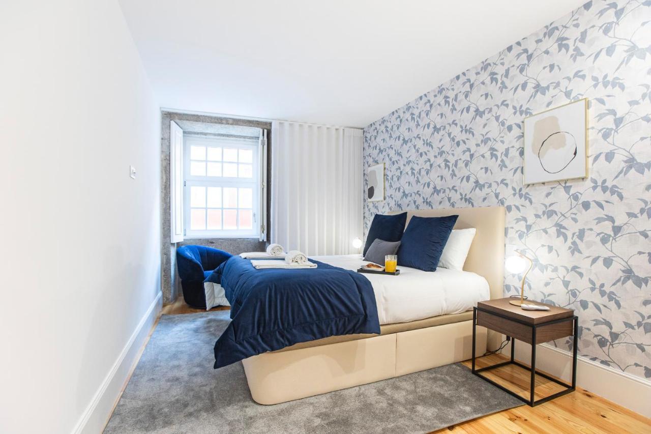 Elegant Downtown 1Br Flat W/ Ac By Lovelystay Porto Buitenkant foto