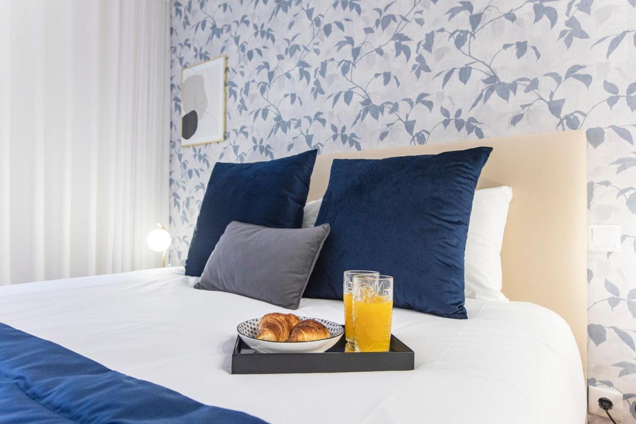 Elegant Downtown 1Br Flat W/ Ac By Lovelystay Porto Buitenkant foto