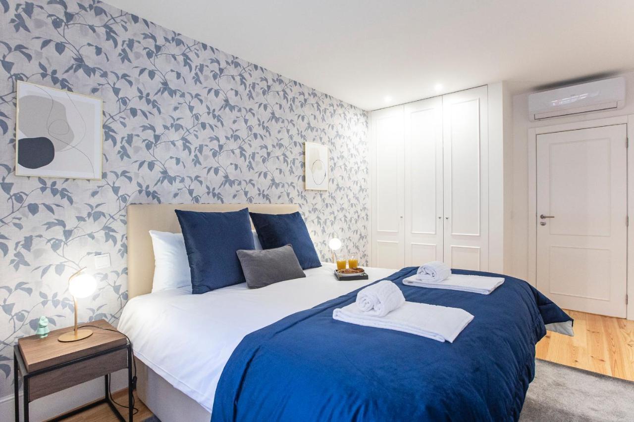 Elegant Downtown 1Br Flat W/ Ac By Lovelystay Porto Buitenkant foto